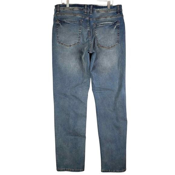 The Perfect Jean NYC Men’s Size 35x34 Athletic Fit Stretch 5-Pocket Mid Rise - Picture 3 of 10